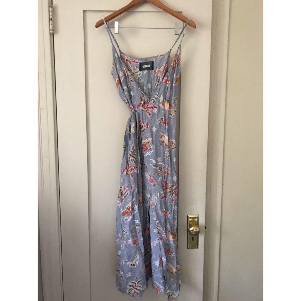 Reformation wrap dress